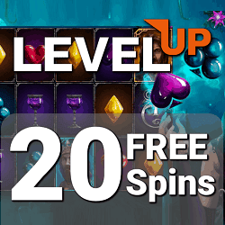 LevelUp Casino 20 FS ndb