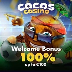 100% bonus on first deposit