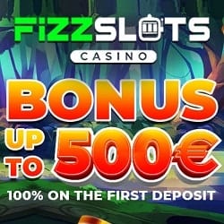 FizzSlots Casino Welcome Offer banner