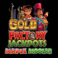 Gold Factory Jackpots promo banner