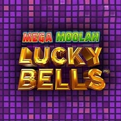 Mega Moolah Lucky Bells logo banner