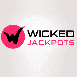 Wicked Jackpots logo banner