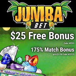 Jumba Bet Free Chip Banner