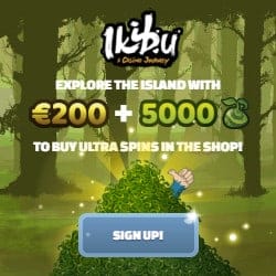 Ikibu Casino 50 free spins (seeds) and €200 gratis bonus