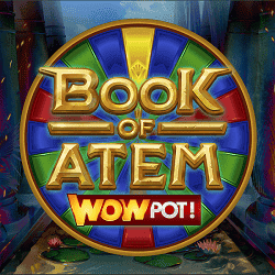 Book of Atem WOWPot Jackpot banner