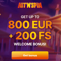 HitnSpin Casino bonus banner