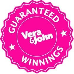 Vera John Casino 200% bonus and €50k guaranted winnings