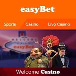 Easybet Casino 250% up to €700 bonus and 100 free spins