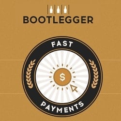 Bootlegger Casino fast pay banner