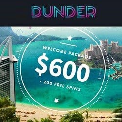 How to get 20 free spins no deposit bonus to Dunder Casino?