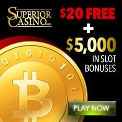 Is Superior legit? Get $25 FREE + $5,000 in slot bonuses