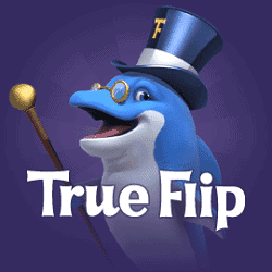 TrueFlip.io 200% instant bonus + 50 free spins on Book of Dead