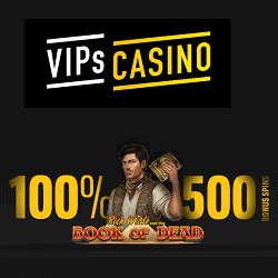 500 bonus spins on Book of Dead slot!