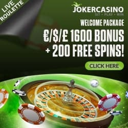 Joker Casino 250x250 banner