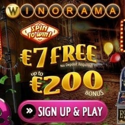  €7 free bonus no deposit required