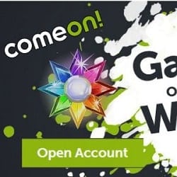 Register and login at comeon.com 