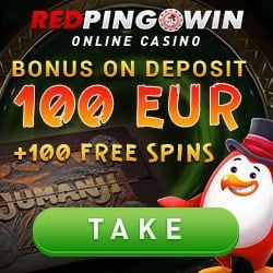 Red Pingwin (redping.win) 100 free spins & 100 EUR bonus