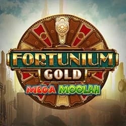 Fortunium Gold Mega Moolah logo banner