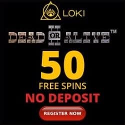 50 free spins bonus