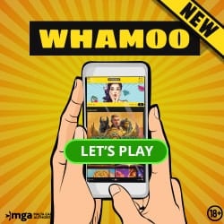 Whamoo 100% bonus or 300 free spins (Welcombo) 