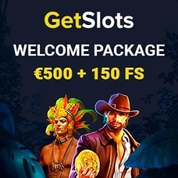 GetSlots Casino bonus banner new