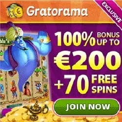 Gratorama Casino banner 250x250