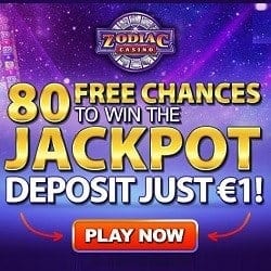 How to get 80 free spins on Mega Moolah to Zodiac Casino?