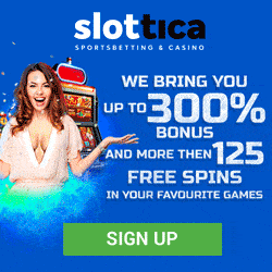 Slottica Casino banner FS