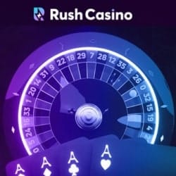 Rush Casino logo banner