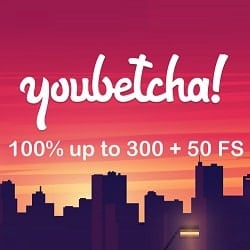 100% up to 300 EUR and 50 free spins