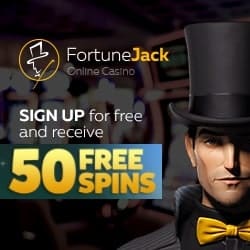 FortuneJack.com 50 free spins 