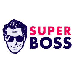 SuperBoss Casino logo banner 250x250