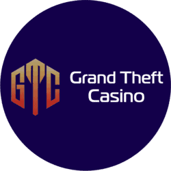 Grand Theft Casino logo banner