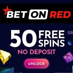 BetOnRed Casino 50 FS no deposit banner