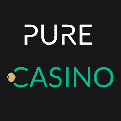 Pure Casino dark logo