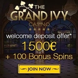 Grand Ivy Casino banner