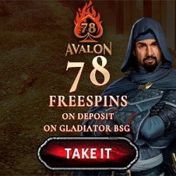 Avalon78.com 78 Freispiele und 150% Willkommensbonus