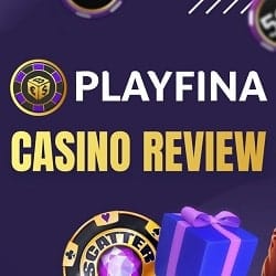 Playfina Review page screen