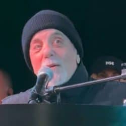 Billy Joel performs on stage in Floria, January 2026.