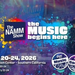 NAMM 2026 is happening January 20-24 2026