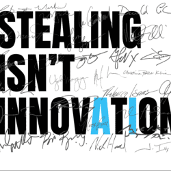 musicians stealing isn't innovation campaign
