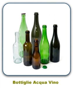 Bottiglie Acqua Vino