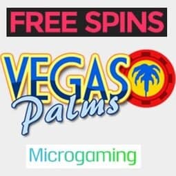 VEGAS PALMS - 100 free spins and 200% bonus - Online & Mobile