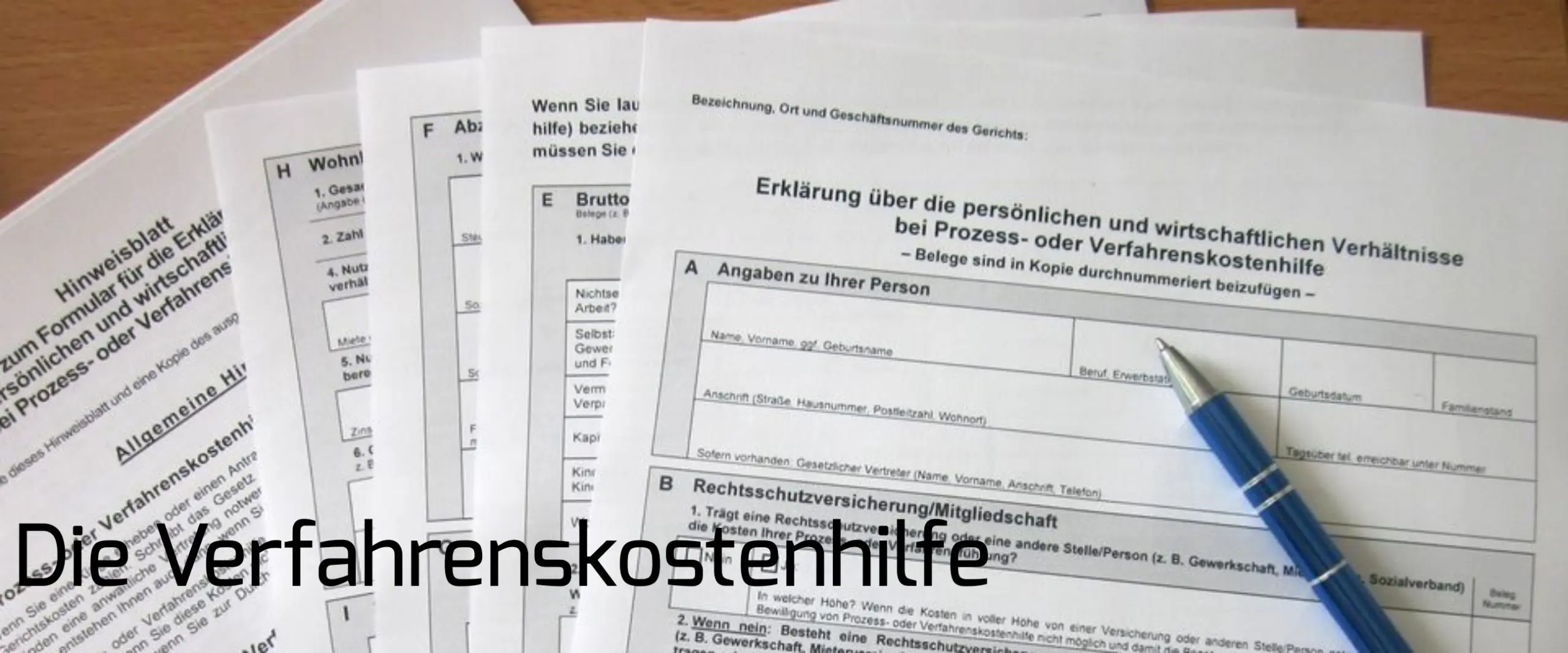 Verfahrenskostenhilfe