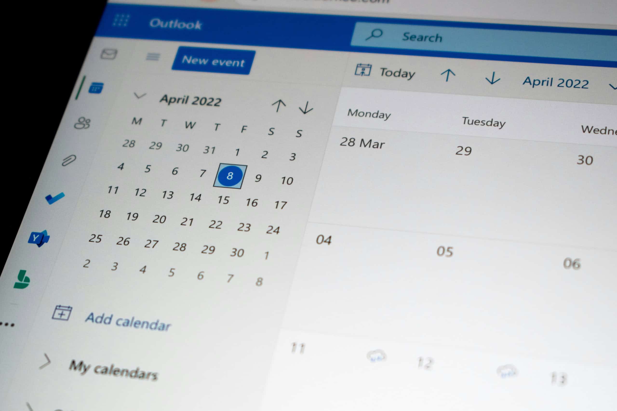Event calendars