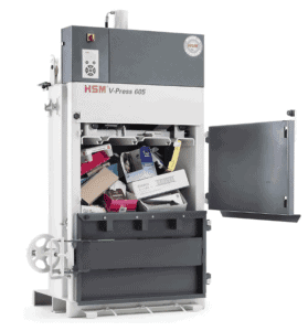 Ballenpresse-Kartonrecycling