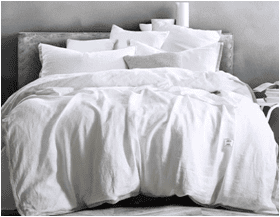 Linen Blend Duvet Cover Set