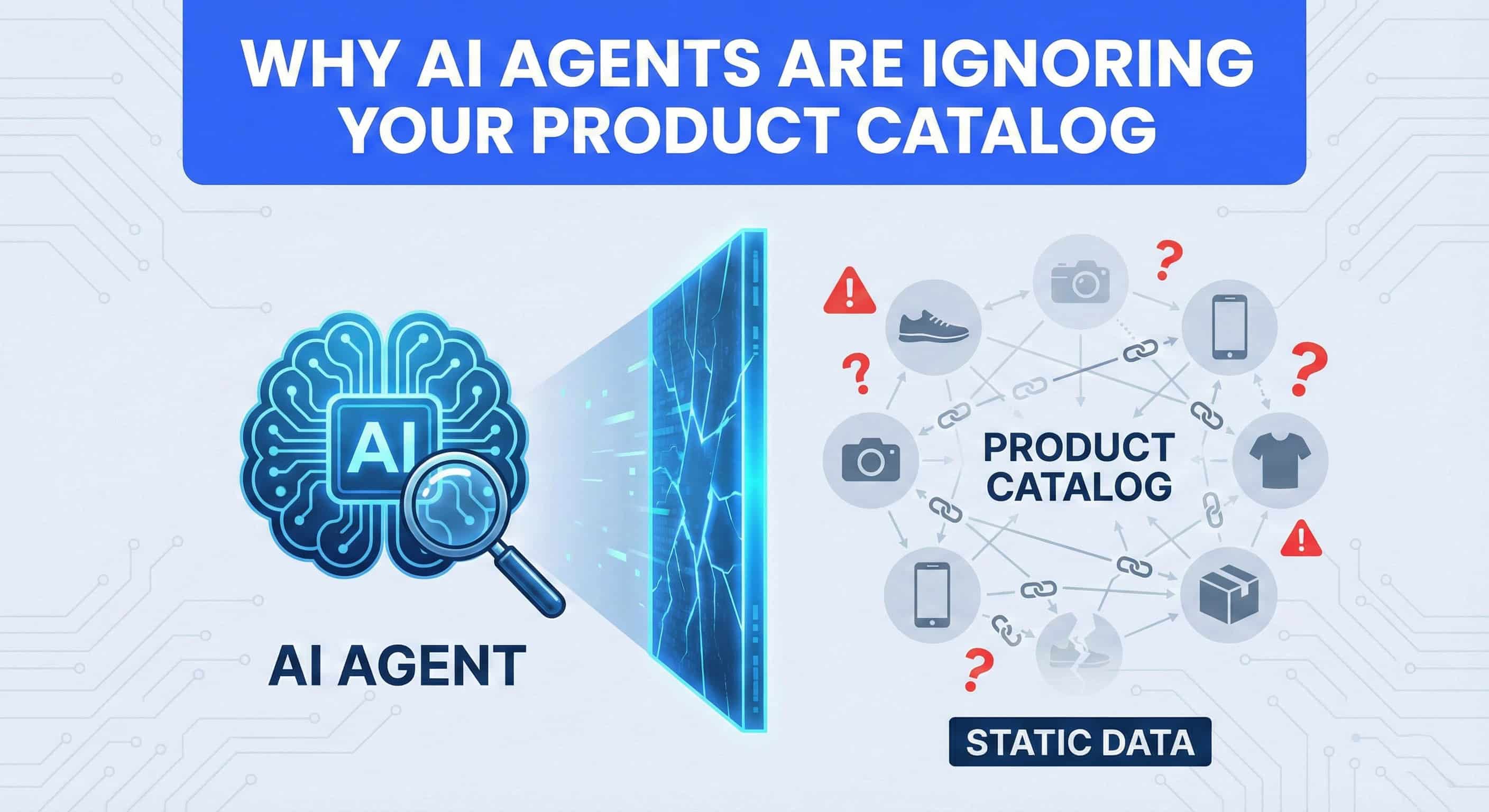 AI shopping agents ignoring product catalogs due to unoptimized e-commerce product data