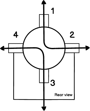 4 way in series input Gnd