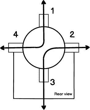 4 way in parallel input 12V